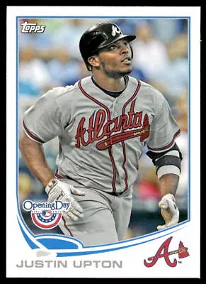 Justin Upton 2013 Topps Opening Day #93 Atlanta Braves • $0.99