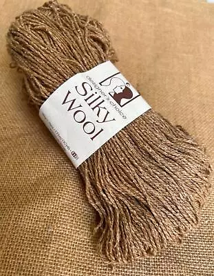 ​Elsebeth Lavold Silky Wool - Wool/Silk/Nylon - DK Weight - 1 Skein - Fallow** • $0.99