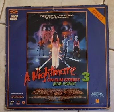 LaserDisc | A Nightmare On Elm Street 3: Dream Warriors • $58.58