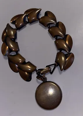 Vintage Copper Renoir Link Bracelet • $16
