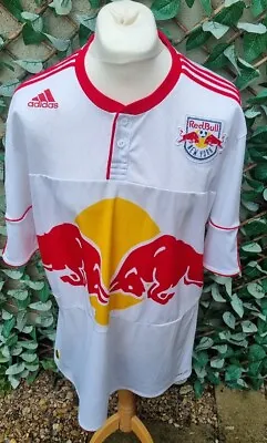 Rare 2010 New York Red Bulls MLS Thierry Henry Adidas Football Shirt Arsenal 2XL • £99.99