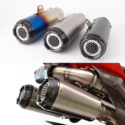 For Ducati Panigale 959 1199 1299 V2 V4 V4S Motorcycle Exhaust Pipe Muffler 51mm • $149.70