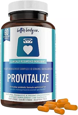 Original Provitalize Natural Menopause Probiotics For Weight Gain Hot Flashes • $58.46