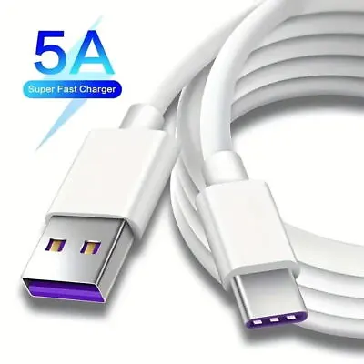 USB Type C Data Cable 5A Fast Charging USB-A To USB-C Charger Cord For Phone • $1.59