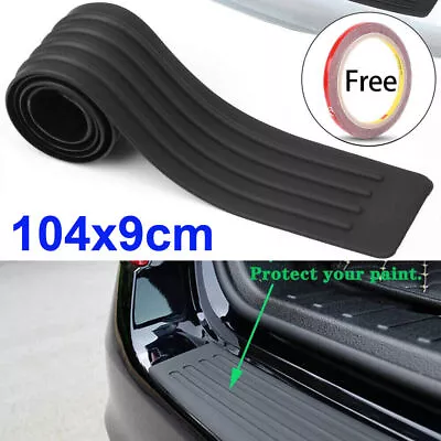 1pc Black Car Rear Bumper Protector Cover Sill Scuff Plate Trim Auto Accessories • $24.02