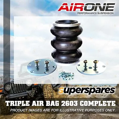 1 X Brand New Airone Suspension Load Assist Triple Air Bag 2603 Complete • $284.95