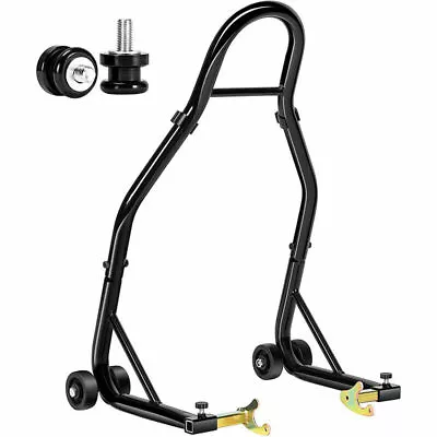 HeavyDuty Motorcycle Rear Wheel Lift Universal Bike Swingarm Spool Paddock Stand • $44.99