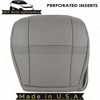 2009-2014 For Ford E350 Econoline Van Driver Bottom Vinyl Seat Cover Gray • $104.49