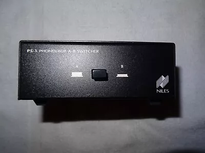 Niles Audio PS-1 PHONO/AUX A-B  SWITCHER • $30