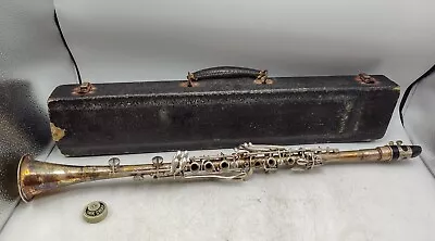 1940s Dorsay One Piece Metal Clarinet W/ Bruno Mouthpiece - Nice Shape W/ Case • $151.29