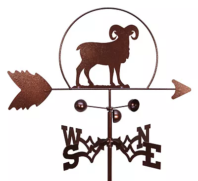 $67.95 • Buy SWEN Products BIGHORN SHEEP Steel Weathervane
