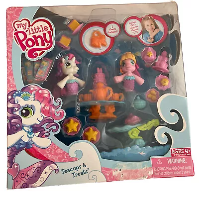 My Little Pony Mini Mermaid Ponies Playset Teacups & Treats NRFB Sweetie Belle • $38.25