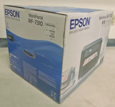 Epson Workforce WF-7310 Wireless Color Printer 13  X 19  Wide Format C11CH70201 • $175