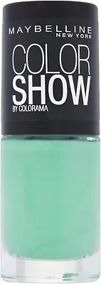 £9.99 • Buy Maybelline Color Show Nail Polish 1x7ml #214 Green With Envy Colorama Shine