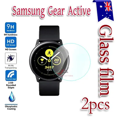 2X For Samsung Galaxy Watch Active 2 3 41/45mm Tempered Glass Screen Protector • $4.95