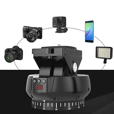 YT-1200 Face AI Smart Tracking Pan Tilt Auto Motorized Panoramic Head For DSLR • $70.48