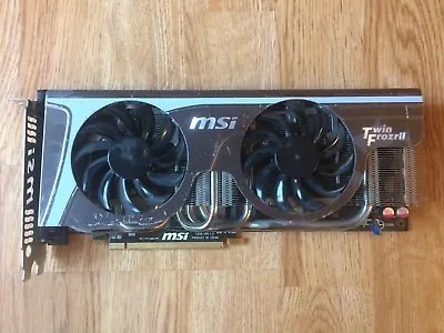 Graphics Card MSI N580GTX Twin Frozr II/OC 1.5GB DDR5 HDMI Mini DVI-I NO DISPLAY • $44.99