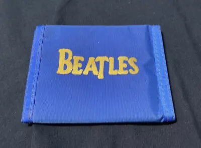 Vintage 80s BEATLES  Bi-Fold Wallet  NOS. 1980s. Rock Band • $16.95