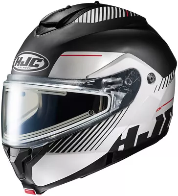 HJC C91 Prod Electric Modular Snowmobile Helmet Gray S M L XL 2X 3X 4X 5X C-91 • $239.99