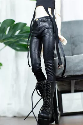 BJD Doll Clothing Snake-effect Leather Pants Only 1/3 1/4 1/6 Uncle ID75 MSD • $34.99