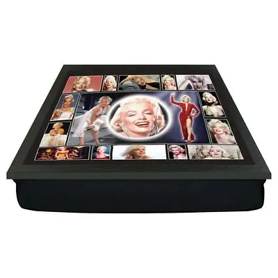 Icon Legend MARILYN M HOLLYWOOD GLAMOUR Cushion Laptop Lap Dinner Tray Gift • £24.50