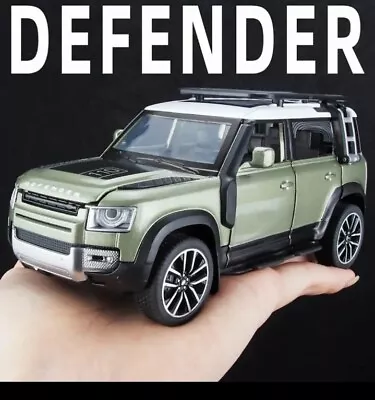 1/32 Scale Land Rover New Defender 110 Die-cast Model Toy Car Sound Light Gifts • £23