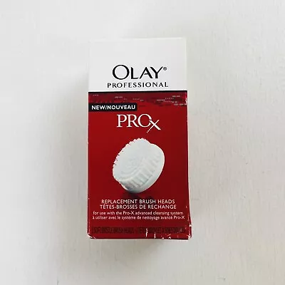 $28.15 • Buy Olay PROx 2ct Facial Cleansing Replacement Brushes Heads Discontinued New Sealed