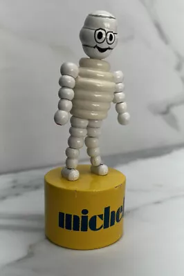 Vintage Michelin Man Push Puppet Toy • $40