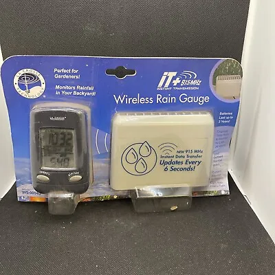 La Crosse Wireless Rain Gauge 9004 Monitors Digital Display New In Box Sealed • $28.95