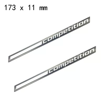 Metal Competition Car Trunk Rear Side Emblem Badge Decal Sticker For M Series • $13.41