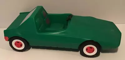 Vintage Toy Barbie Doll BIG PLASTIC Sports Car DBGM West Germany Green 70s • $29.99