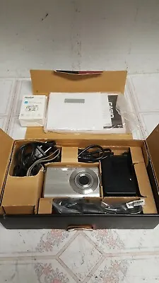 USED Casio Exilim Camera  EX-Z60 6.0MP 3x Zoom Digital Camera Silver NEW BATTERY • $79.95