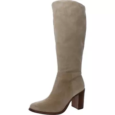 Vince Camuto Womens Parnela 2 Leather Wide Calf Knee-High Boots Shoes BHFO 7164 • $28.99