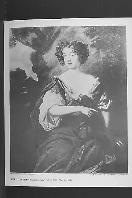 Nell Gwynn - Print By International Portrait Gallery - Vintage L1104A • £9.45