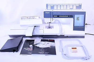 $2300 • Buy Mint Pfaff Creative Vision 5.0 Sewing & Embroidery Machine W/ 5.5 Upgrade