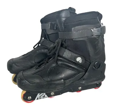 K2 Fatty Pro Aggressive Inline Skates Rollerblades Mens Size 12 New Wheels • $110