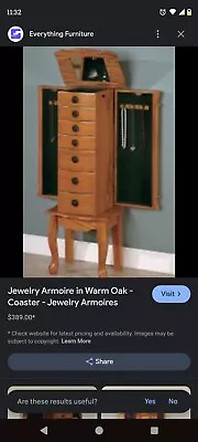Jewelry Box Wood Vintage • $10.50