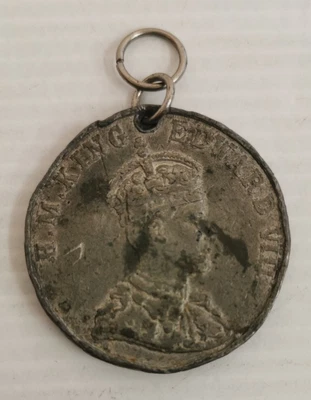 £6.99 • Buy King Edward VIII Commemorative Coronation Medal 1937 Westminster Abbey (D5)