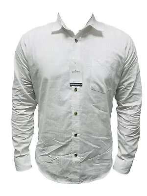 Mens Long Sleeve Button Down Casual Formal Check Cotton Shirt S-3XL SF-339 • £7.99