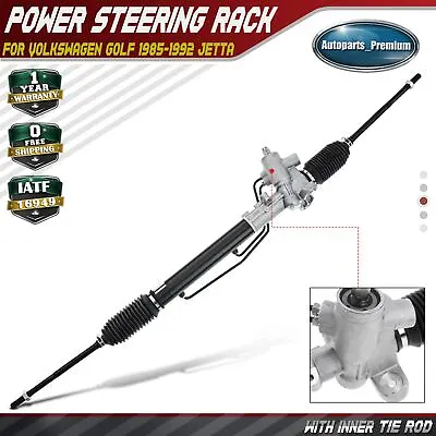 Power Steering Rack And Pinion Assembly For Volkswagen Golf Jetta 1985 1986-1992 • $147.99