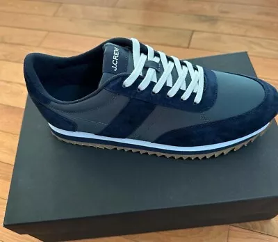 J CREW CITY SNEAKERS SHOES Sz 10 NAVY BLUE  NWB • $75