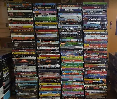 100 Wholesale Lot Dvd Movies Assorted Bulk Free Shipping Video Dvds CHEAP • $38.69