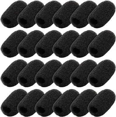 24-Pack Mini Foam Windscreen For Headset Microphone Wind Screen Cover • $10.66