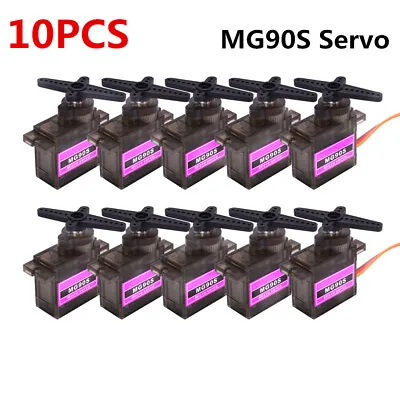 10pcs MG90S 9g Digital Micro Servo Motor For RC Airplane Helicopter Car Racing • $20.99