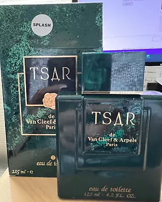 Tsar De Van Cleef Arpels Edt 4.2 Oz Splash In Box Rare Hard To Find • $345