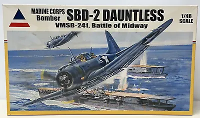 Accurate Miniatures SBD-2 DAUNTLESS 1/48 Model US Navy Bomber BATTLE OF MIDWAY🔥 • $27.99