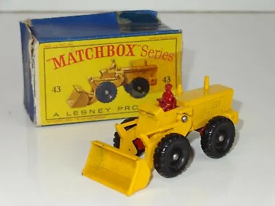 Matchbox Lesney 43 AVELING BARFORD TRACTOR SHOVEL (219)  • £36.73