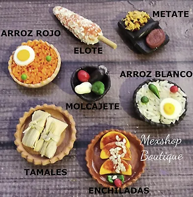 Mexican Mini Magnets For Refrigerator Miniature Food Altar Food Handmade • $3.99