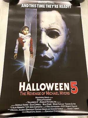 Halloween 5: The Revenge Of Michael Myers Movie Poster  24 X 36 • $21.98