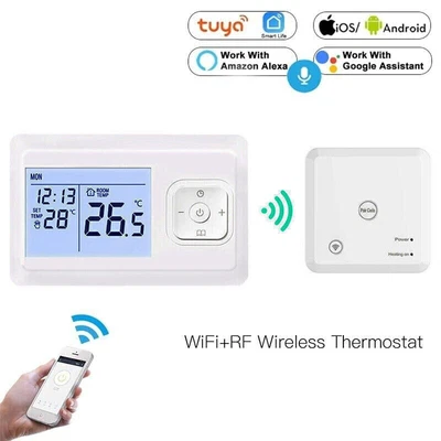 £38.44 • Buy NEW WiFi RF Smart Thermostat Gas Boiler Room Heating Temperature Controller UK